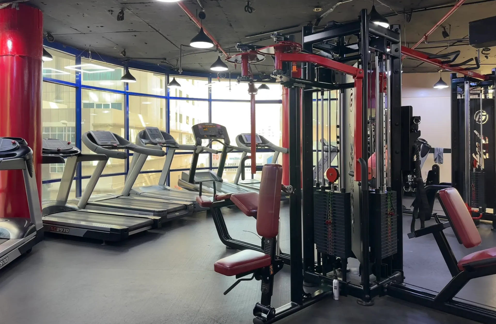 Treadmills and cables