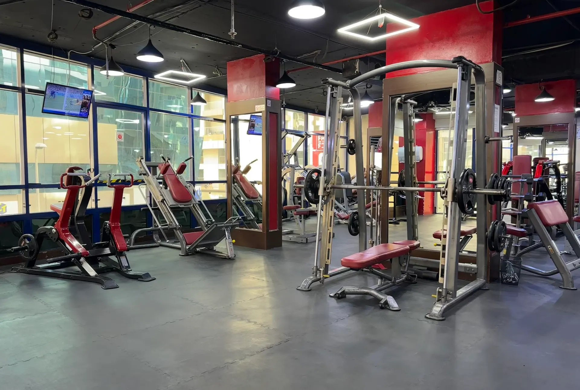 Leg machines