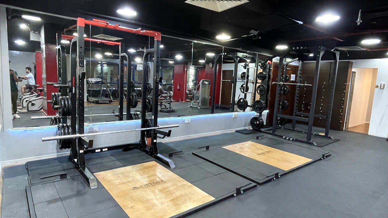 Outdoor training area