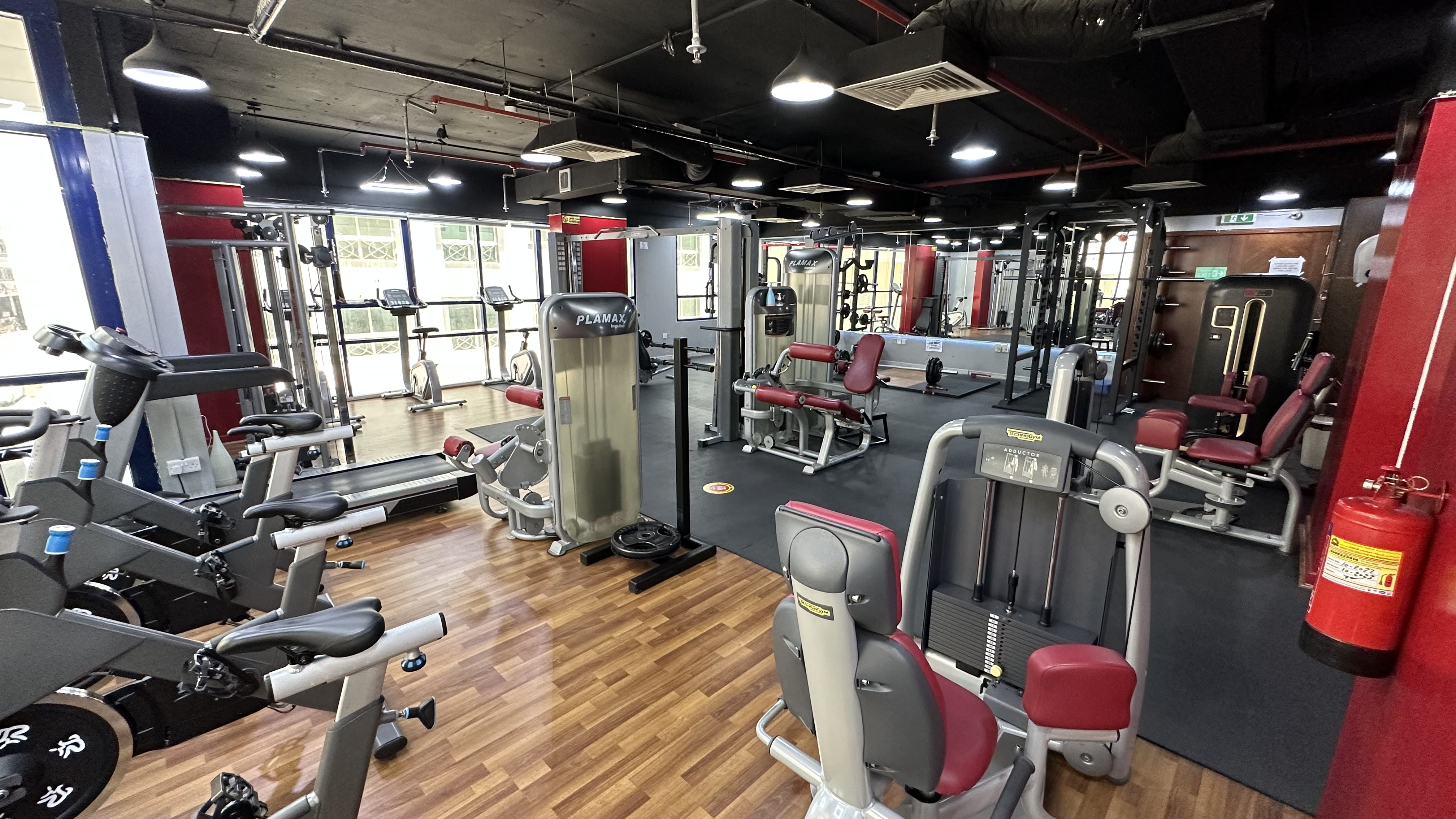 Dedicated mobility and stretching space